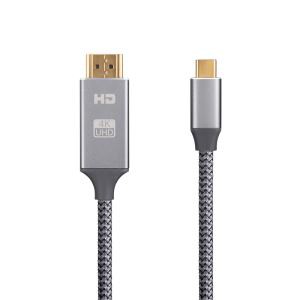 C-tyypin USB-kaapeli HDMI-kaapeliin
