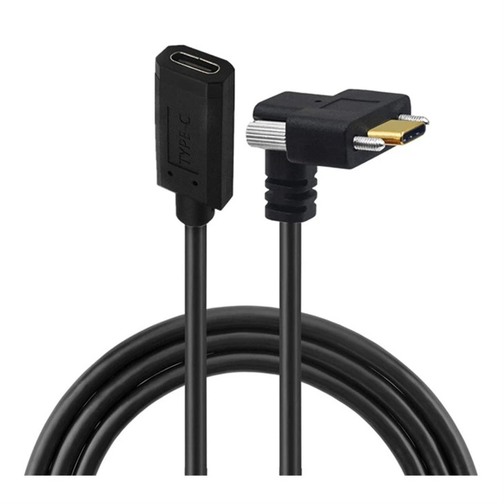 usb c panel mount extension